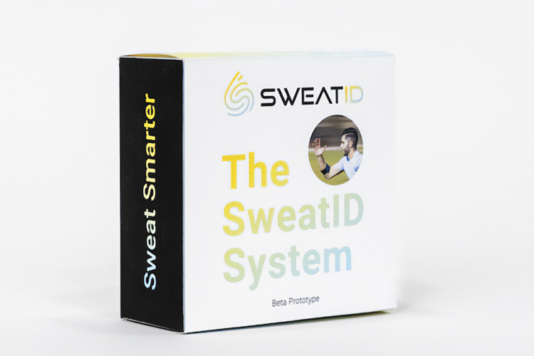 The SweatID device takes aim at diminished performance, heat exhaustion and other issues faced by athletes and workers in high-heat environments