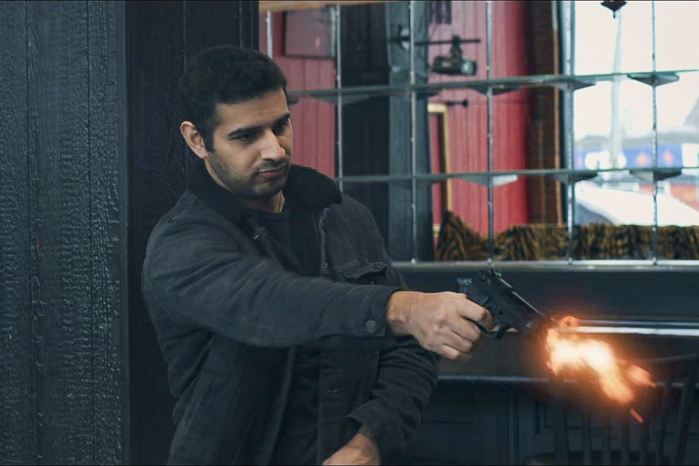 Scene from Bullets, Brothers and Blood