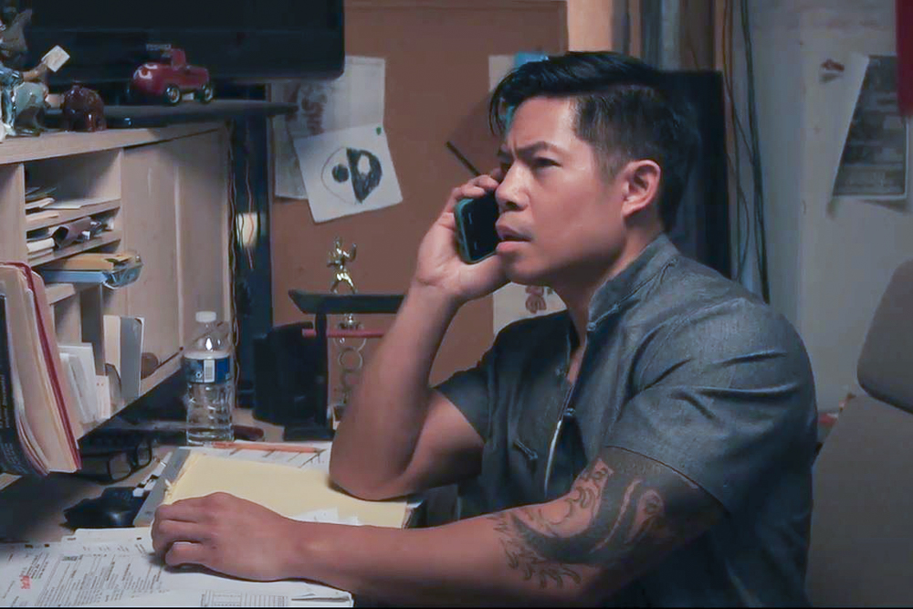 Scene from Bullets, Brothers and Blood