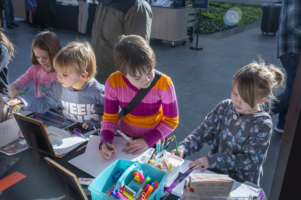 Response Station: Poetry Wall - Martin Luther King Jr. Day Celebration at CMA