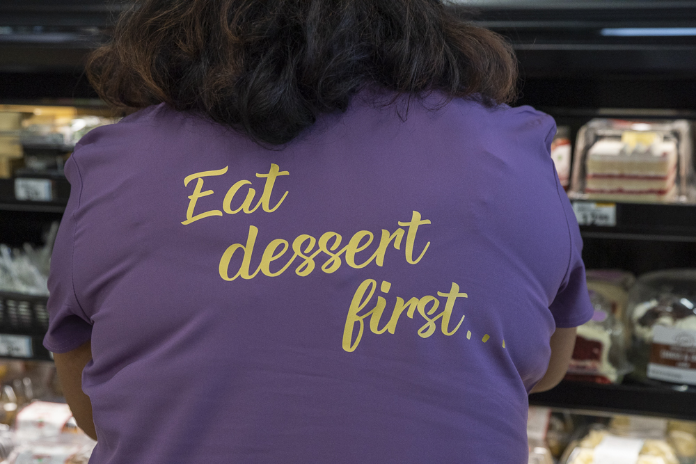 Desira L Sallee of D's Sweet Treats & More at Meijer Fairfax Market