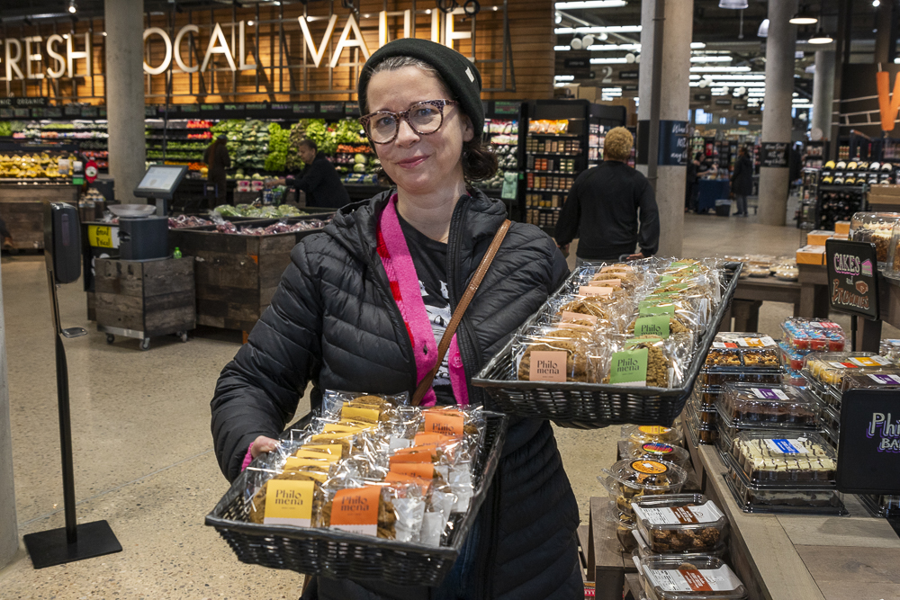 Caitlin Shea of Philomena Bake Shop at Meijer Fairfax Market