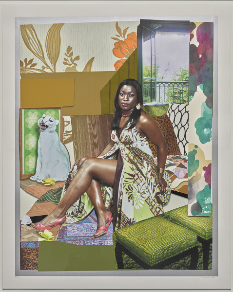 I've Been Good to Me- 2015 by Mickalene Thomas