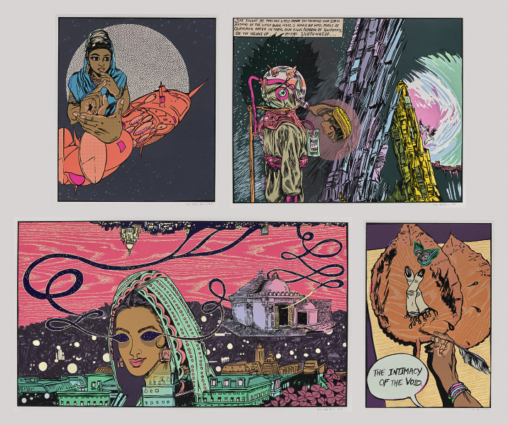 Architects of the Future - 2014 by Chitra Ganesh