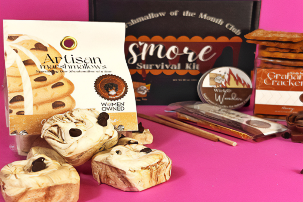 Saidah Farrell was last year’s Chain Reaction winner, with the Marshmallow of the Month Club, and brand, Olivia Rose Confections