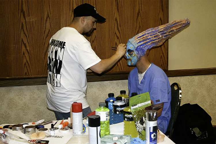 Live competitions for make up and more at the Horror Hotel Film Festival