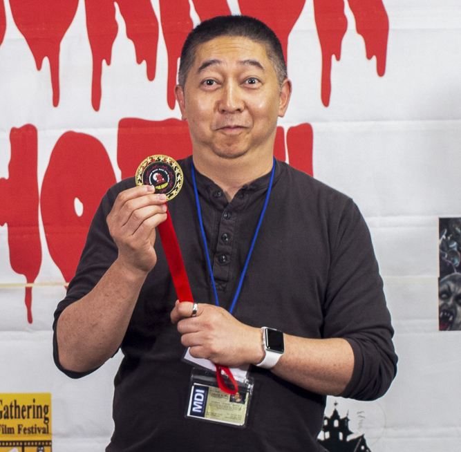 Awards ceremony at the Horror Hotel Film Festival