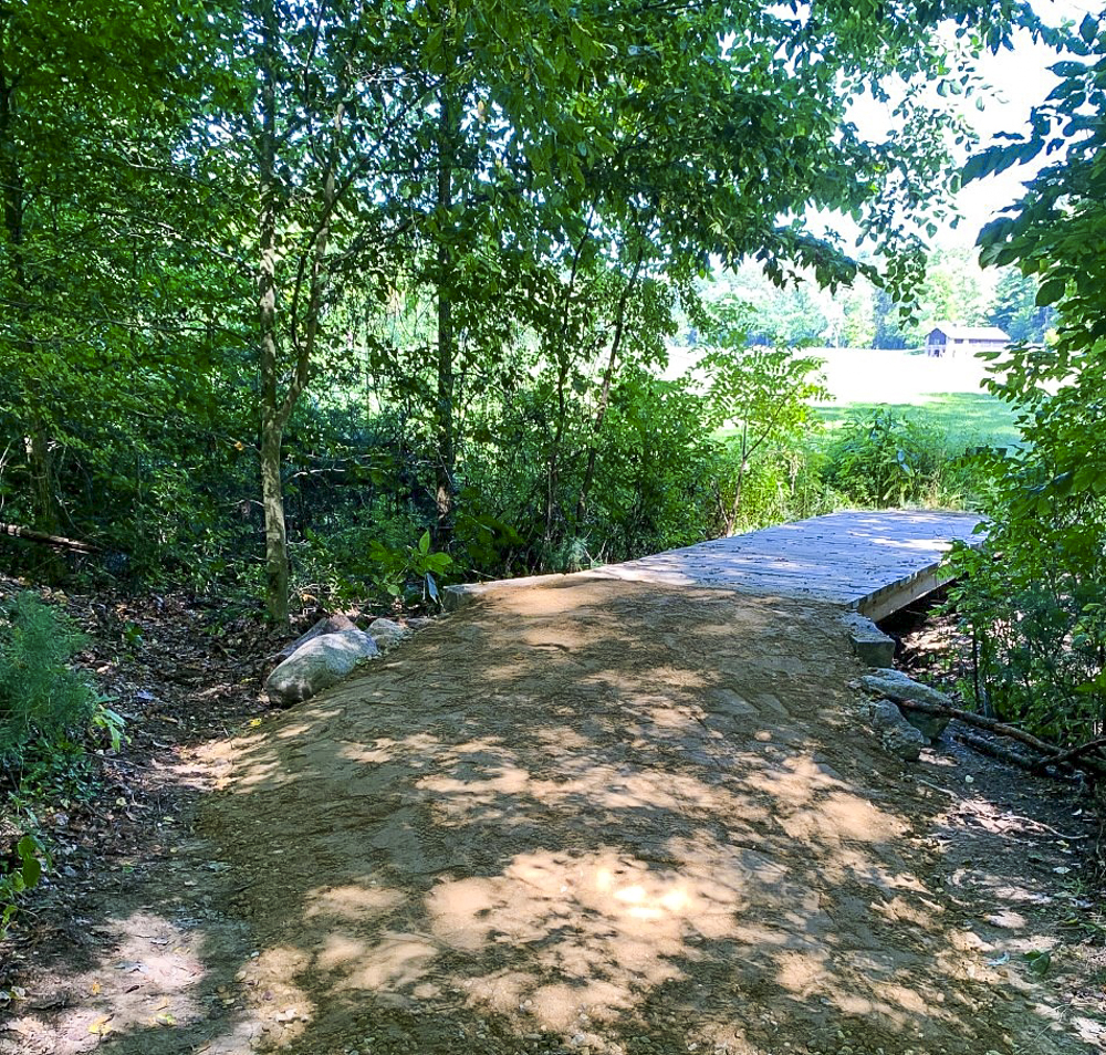 Lake/Salt Run connector bridge