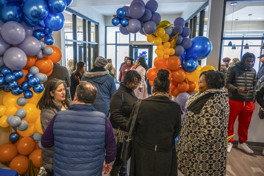 Ribbon Cutting Aura at Innovation Square