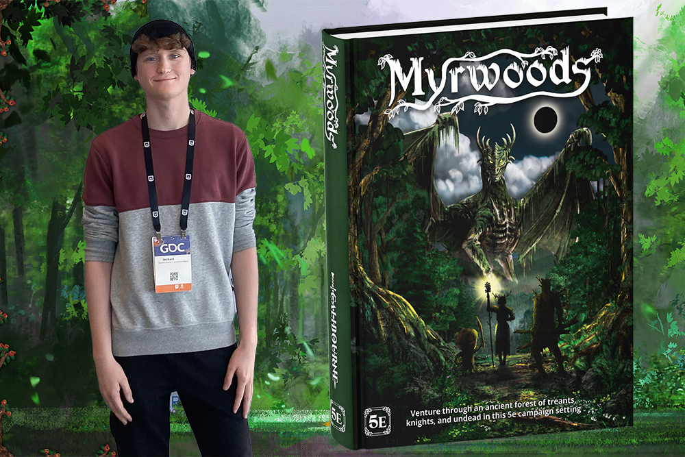 Deckard Manne, creator of Myrwoods