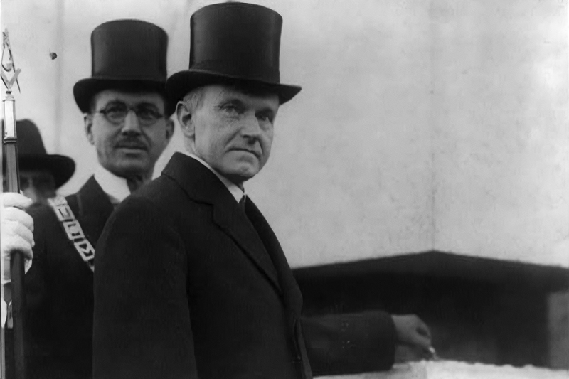 President Calvin Coolidge, 1923