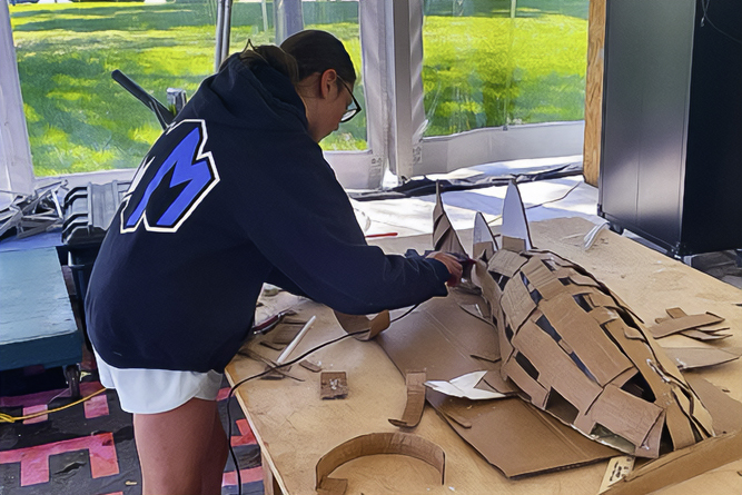 Parade the Circle workshop tent