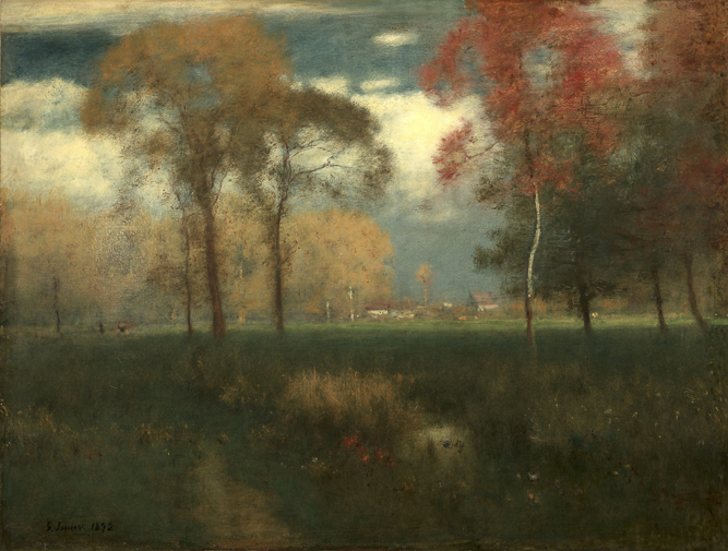 Sunny Autumn Day, 1892. George Inness (American, 1825–1894)