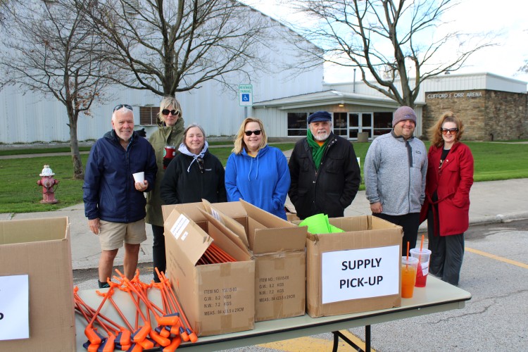 Volunteers at The Big Clean