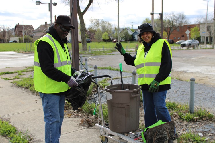 Volunteers at The Big Clean