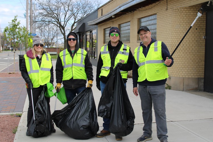 Volunteers at the 2024 Big Clean
