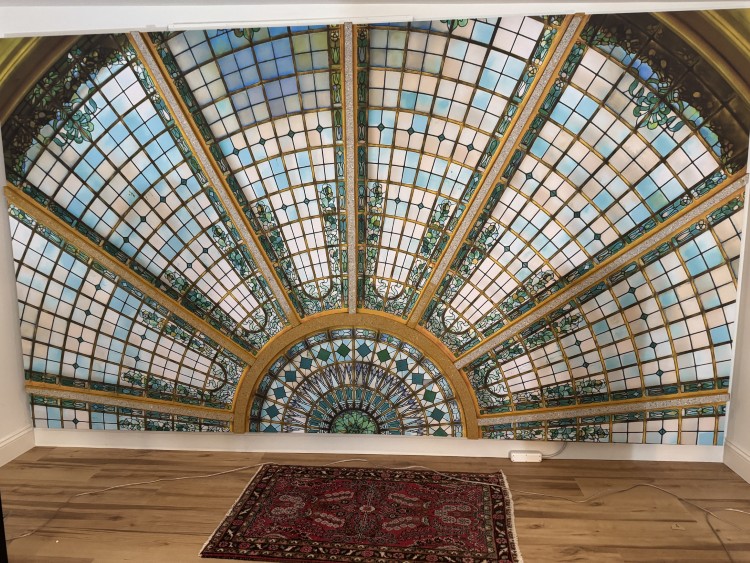 The immersive Surrender & Smile listening room.