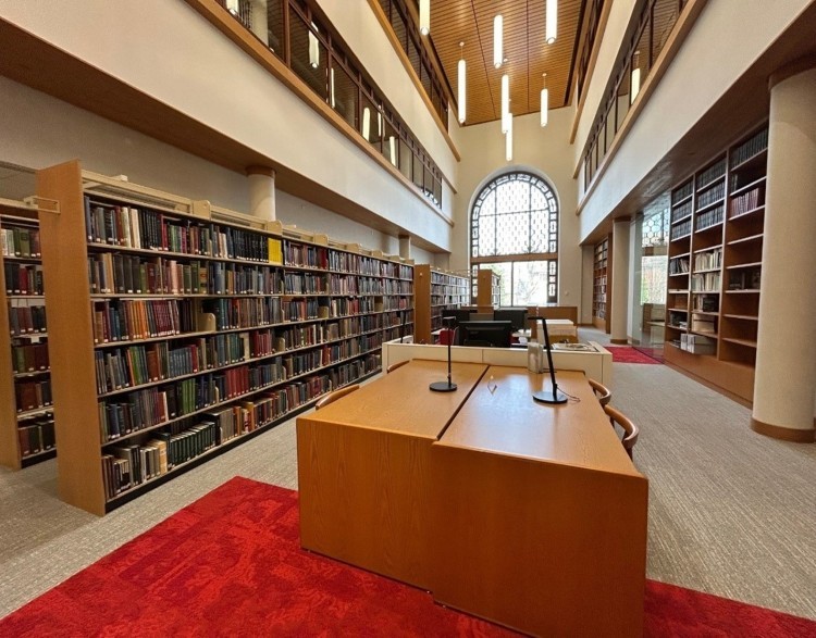 The restored Western Reserve Historical Society Library