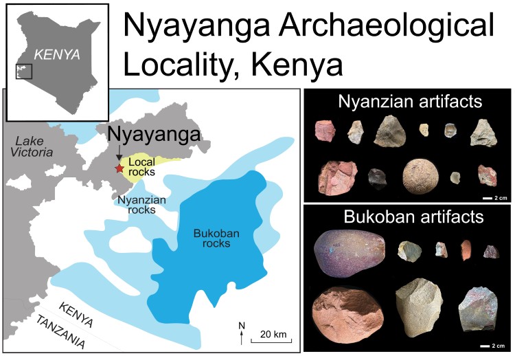 Map of Nyayanga