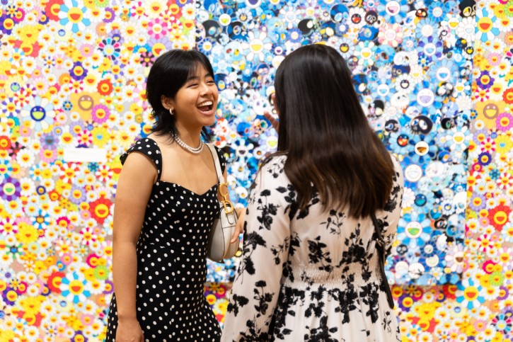 The Takashi Murakami: Stepping on the Tail of a Rainbow exhibit closes Sunday, Sept. 6
