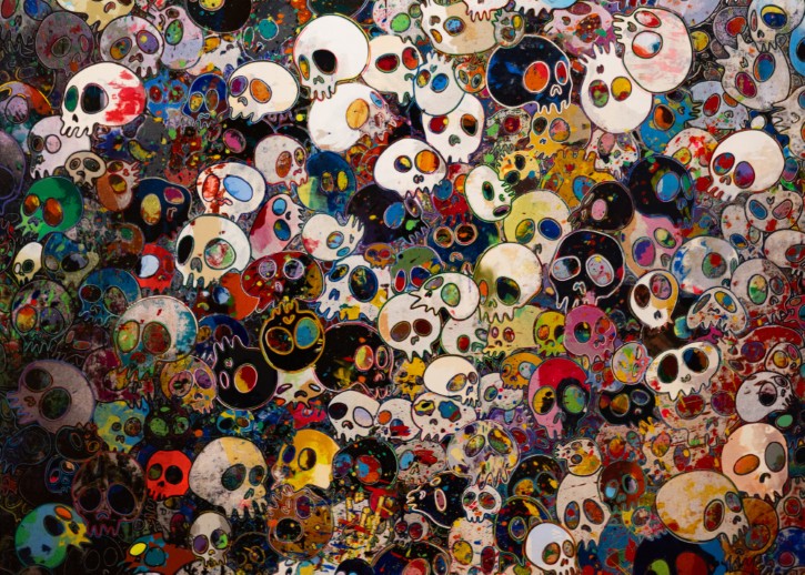 “Takashi Murakami: Stepping on the Tail of a Rainbow,” closes this Sunday, Sept. 7.