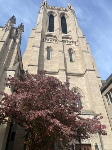 The Alexander McGaffin Memorial Tower in University Circle