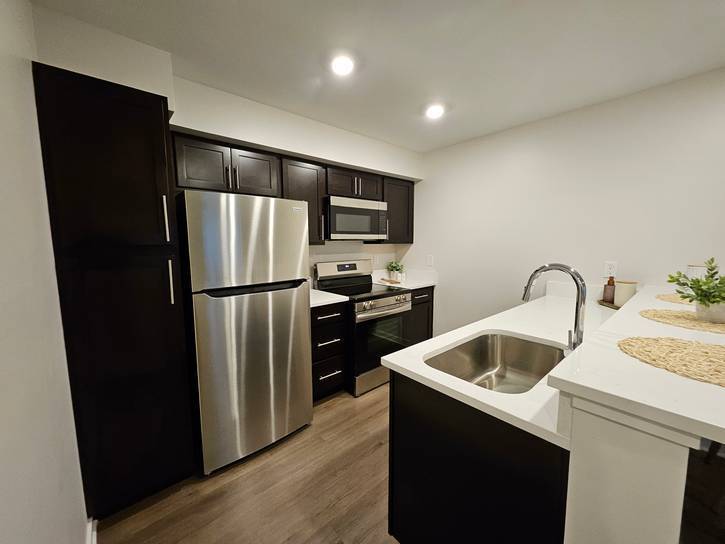 A kitchen in 89th Rising.