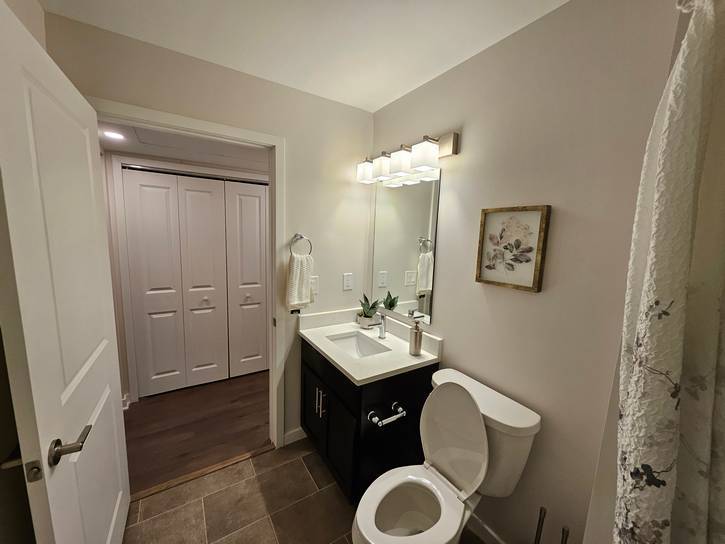 A bathroom in 89th Rising.