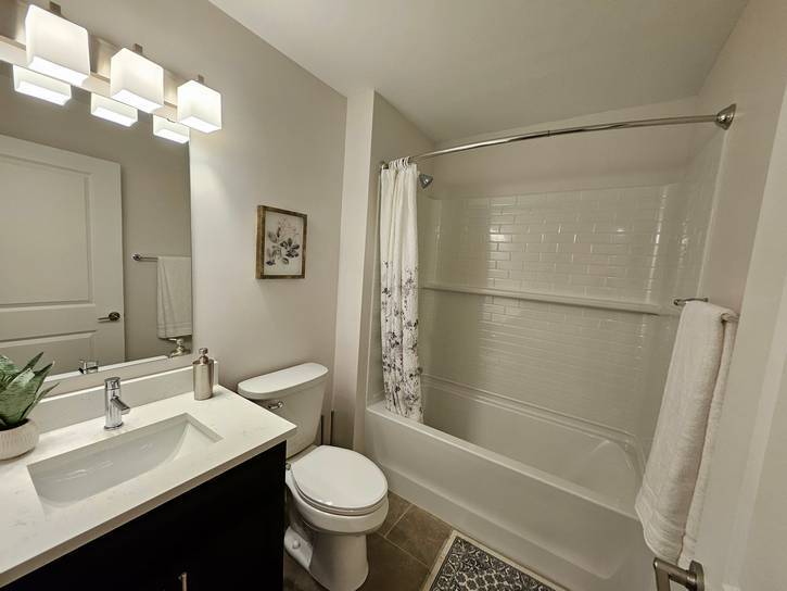 A bathroom in 89th Rising.