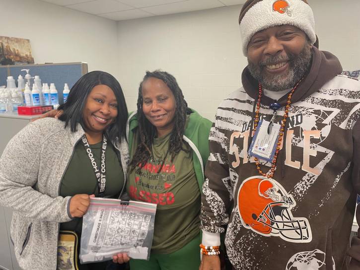 Towards Employment staff and alumni spread some cheer at the annual Holiday Bash.