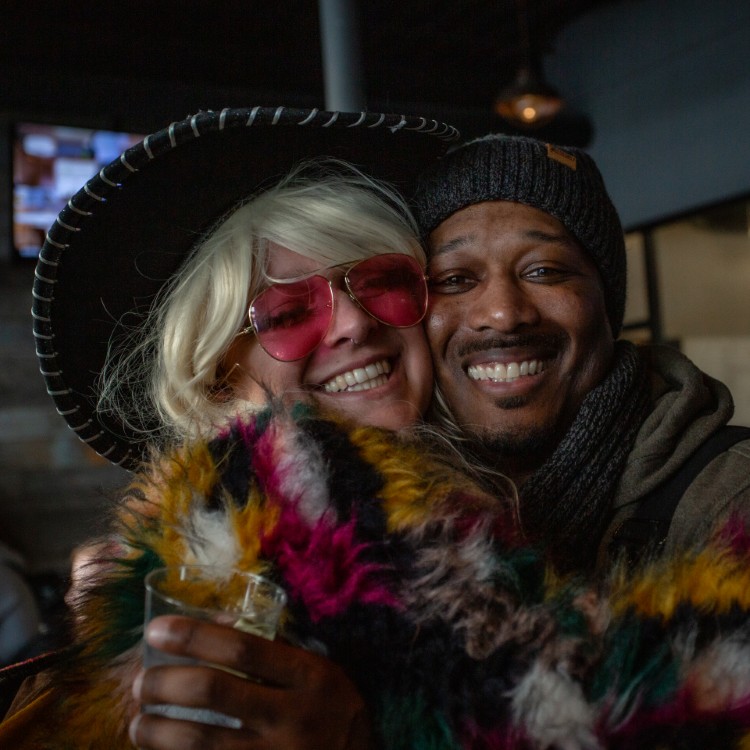 Staying warm at Brite Winter