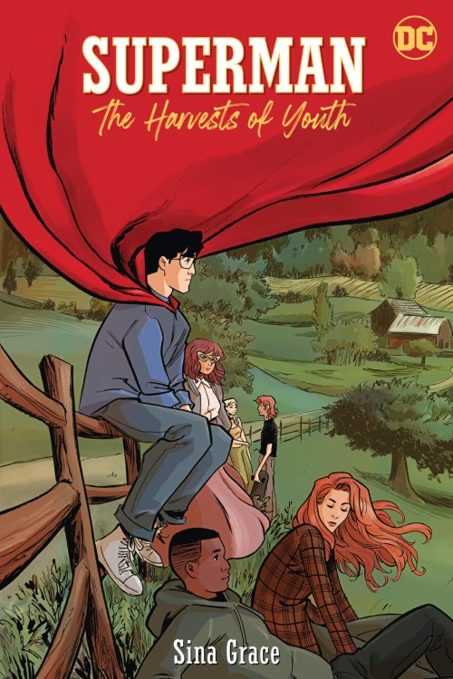 Cover image of Superman: The Harvests of Youth, by Sina Grace,  inspired by Grace's visit to Cleveland in 2018.
