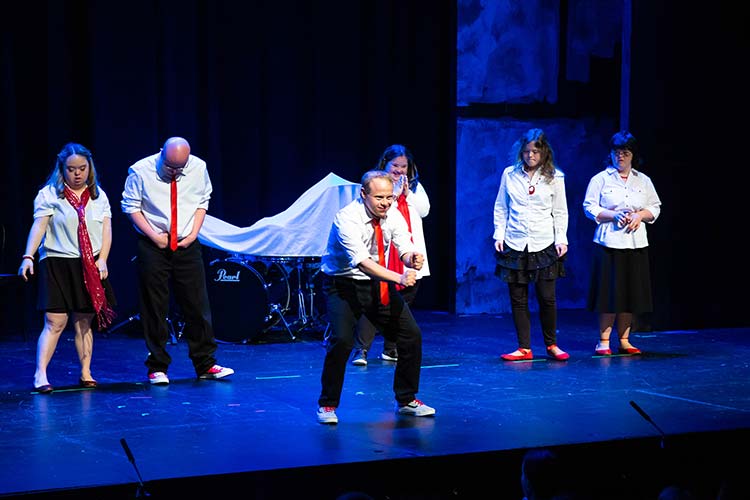 The Improvaneers perform on July 17 at BorderLight