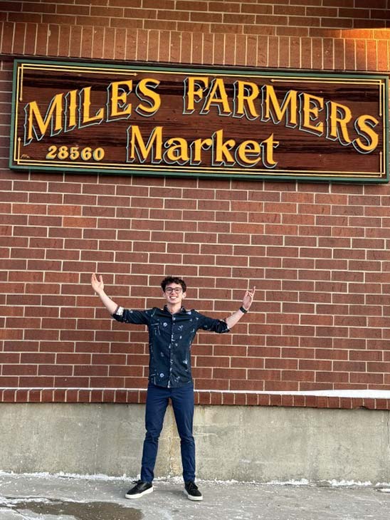 Miles Farmers Market was one of the first markets to carry Josh Friedlander's Jam by Josh.