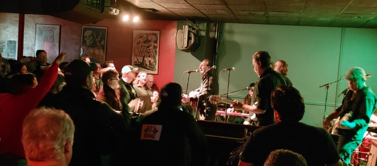 Singer Ike Reilly in the Tavern