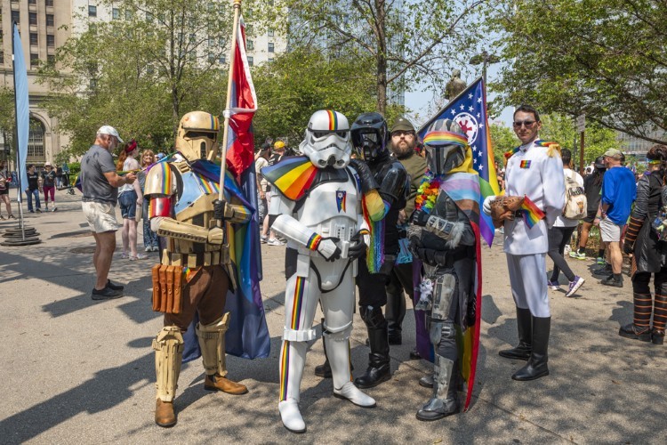 Stars Wars at Pride in the CLE 2025