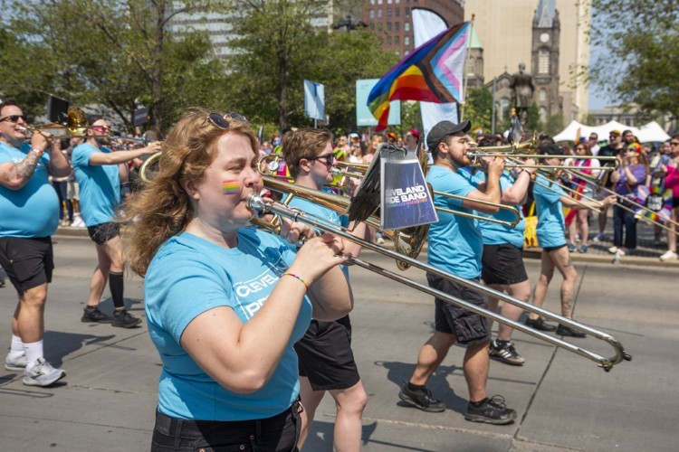Cleveland Pride Band Trombones