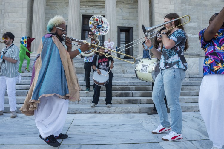 Da Land Brass Band at CMA Solstice 2025.