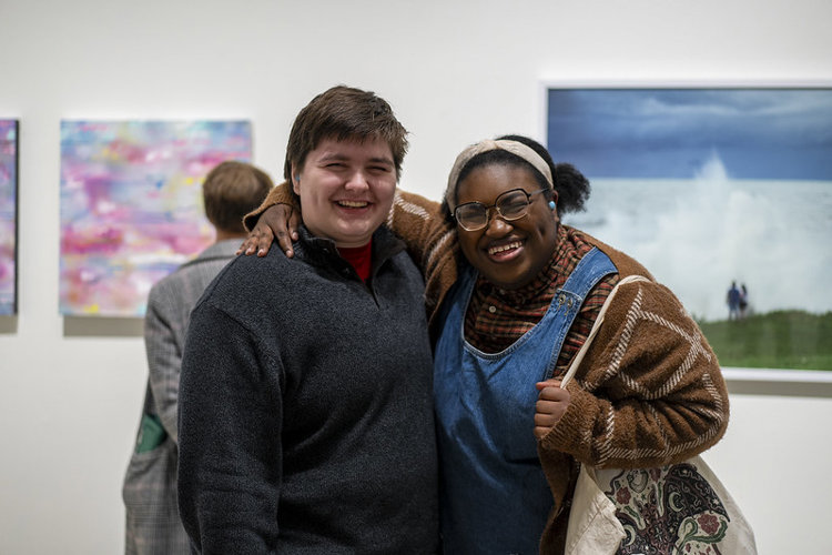 "Love is Resistance" opening night was on Valentine's Day