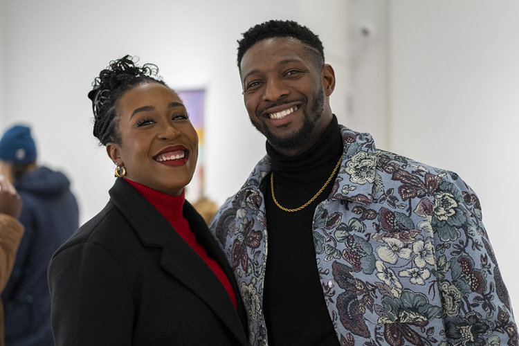 "Love is Resistance" opening night was on Valentine's Day