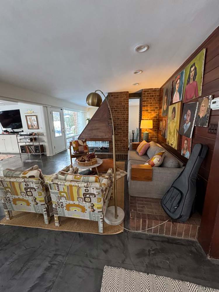 Family room featured din one of the tour homes