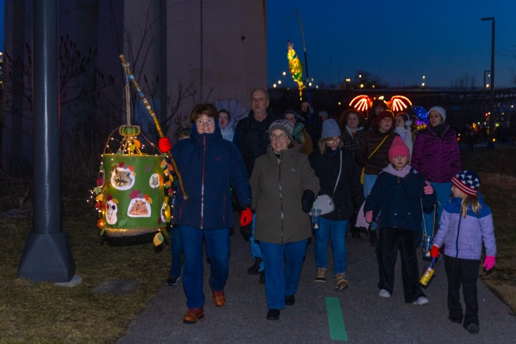 Canalway 2025 Towpath Trail Lantern Parade