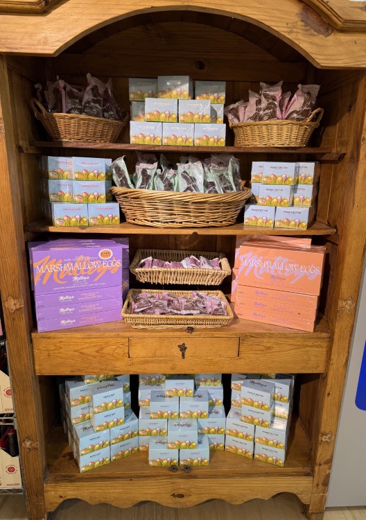 The display at Heinen's Grocery Store