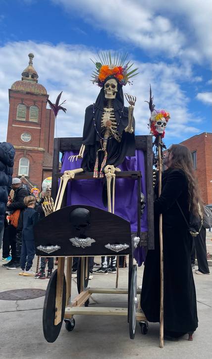 Skeletons and Skull procession