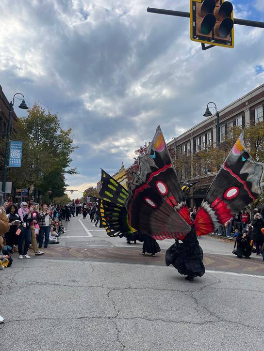 Celebrating Día de Muertos.