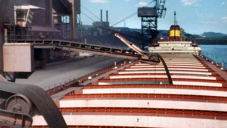 Silver Bay, a loading port on the Great Lakes, primarily for iron ore pellets.