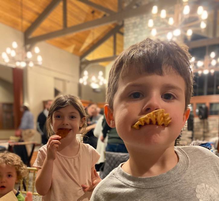 The Rustic Grill at StoneWater is offering a free kids’ meal with the purchase of any adult entrée through Thanksgiving or until the government resumes program funding.