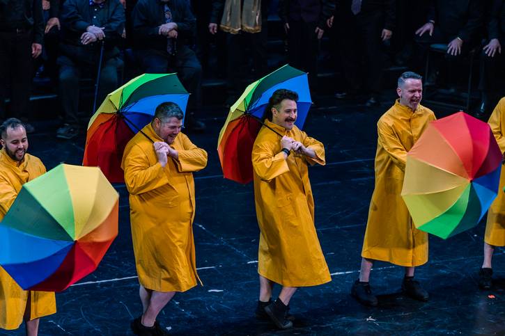 A North Coast Men’s Chorus performance.