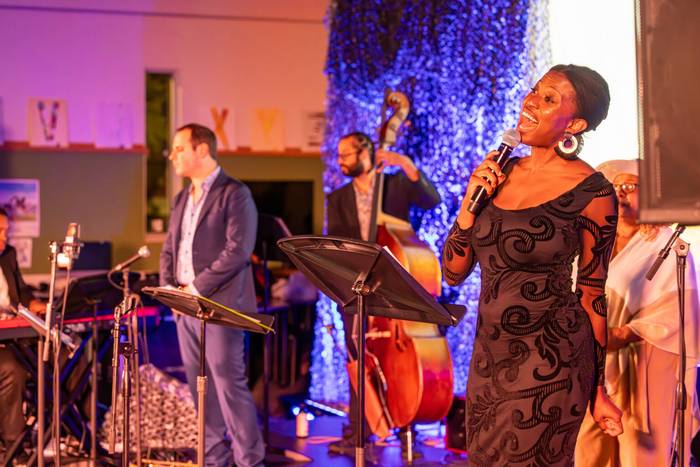 “A Work & Reentry Experience" features live music.