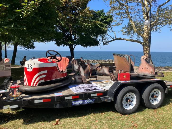The Amusement Preservation Museum displays artifacts from Euclid Beach Park.